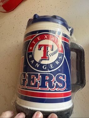 Officially Licensed MLB Texas Rangers Insulated Travel Mug